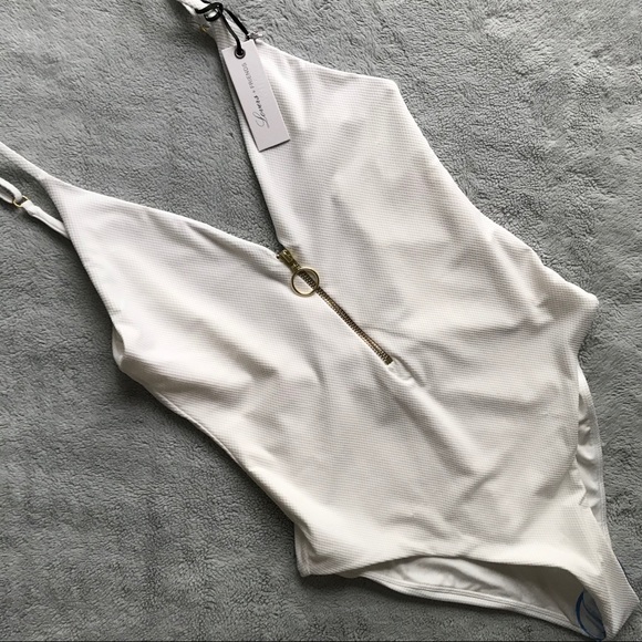 Lovers + Friends Other - NWT Lovers + Friends Chelsey Swimsuit White